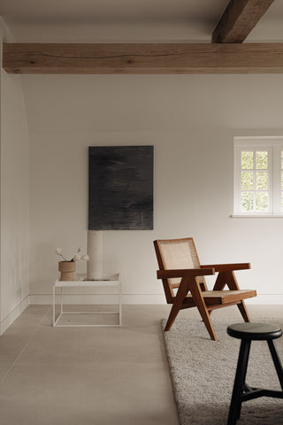 Pierre Jeanneret design chair in living room Object Embassy