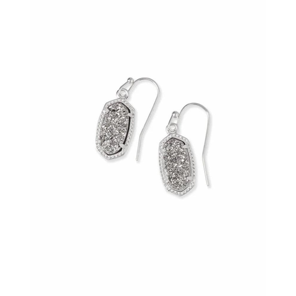 最大53％オフ！ 取寄 ケンドラスコット レディース リー イヤリング Kendra Scott women Lee Earring Rhodium  Platinum Drusy