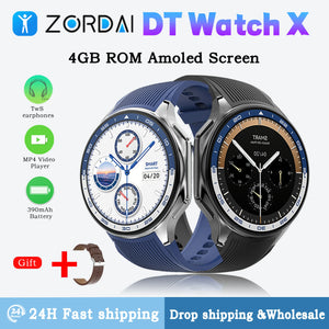 Watch X Smartwatch 4GB AMOLED Screen with Music Player for Huawei GT 4 - SkgWatches