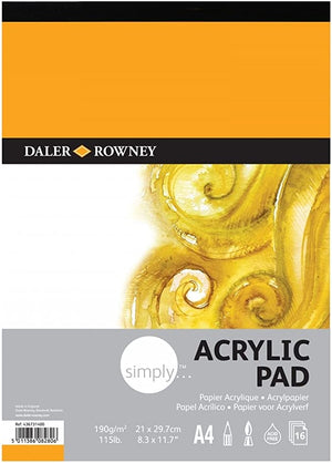 Daler Rowney Gold & Silver Simply Acrylic Paint Markers Set Of 2 - The  Color Factory