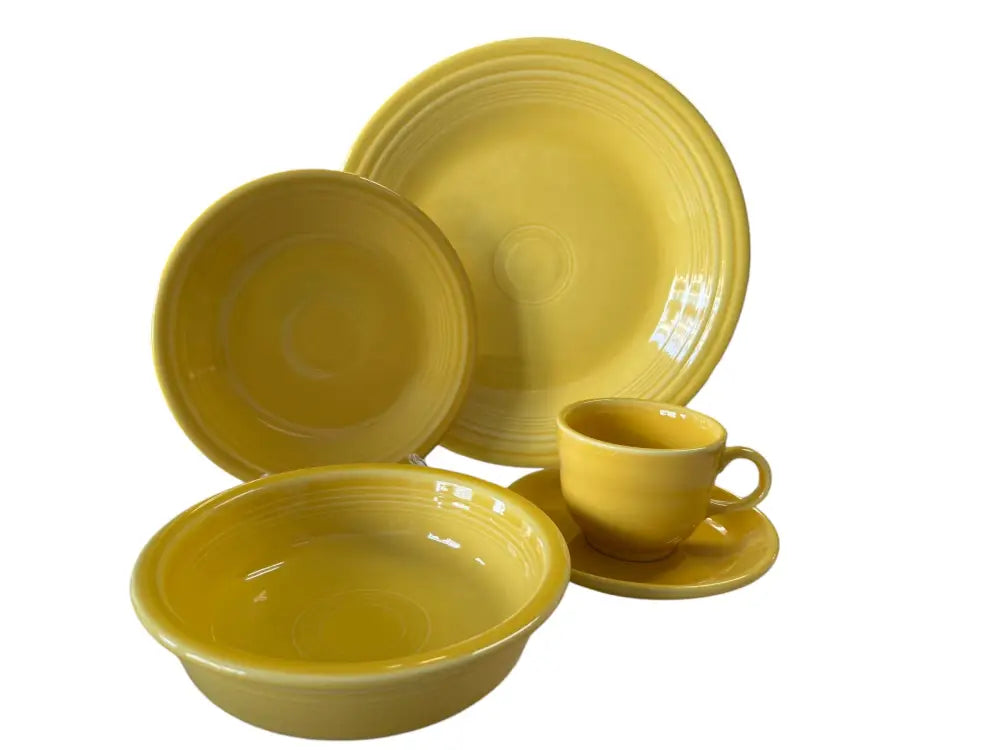 Fiesta Sunflower  5 pc Classic  Place Setting
