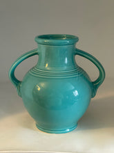 Load image into Gallery viewer, Fiesta Millennium 1 Vase Turquoise 2  Handled Vase

