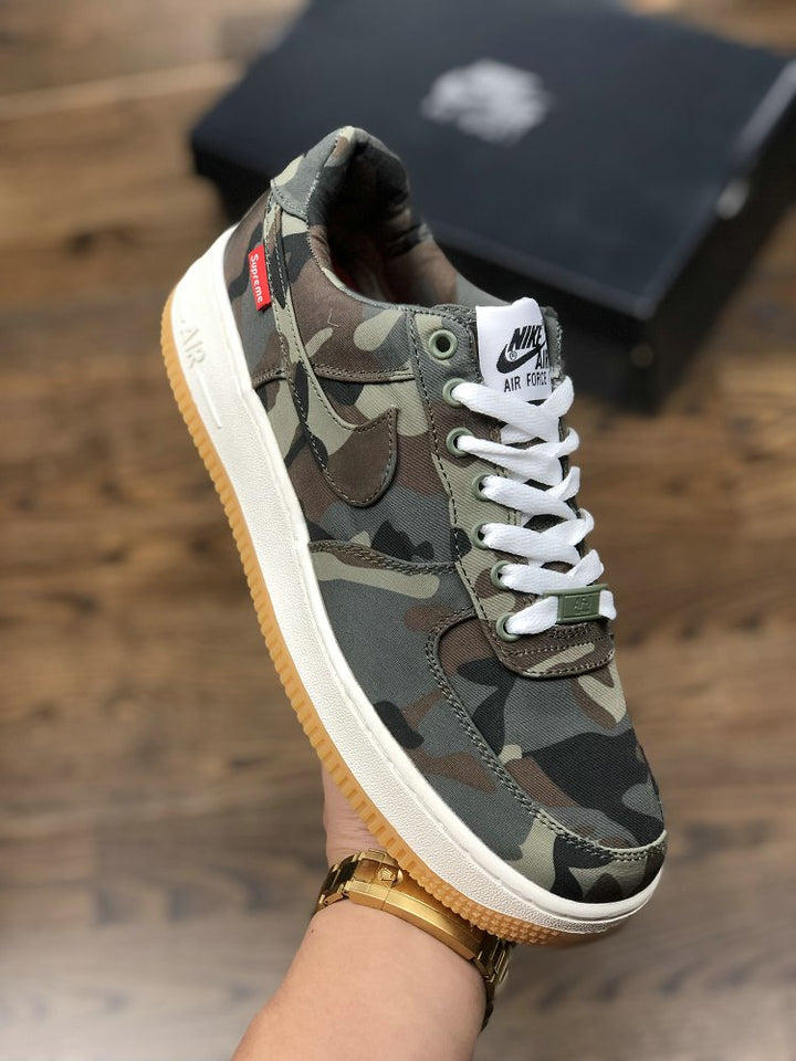 Militar Nike Air Force 1 / SUPREME Camuflados – El Árabe Sport