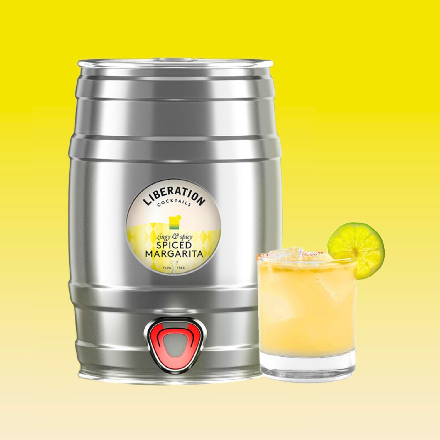 Spiced Margarita 5L Party Keg - Liberation Cocktails product image