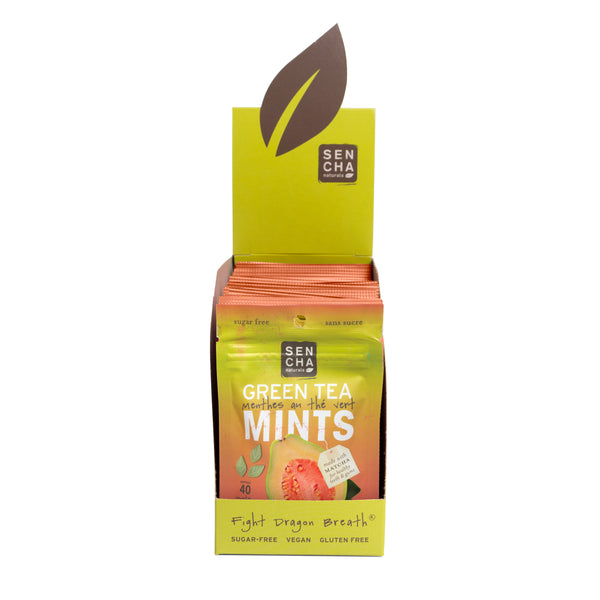 Green Tea Mints - Island Guava | Box of 12 Pocket Mints ...