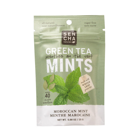 Moroccan Mint, Green Tea Mints, Pocket Mints | Sencha Naturals