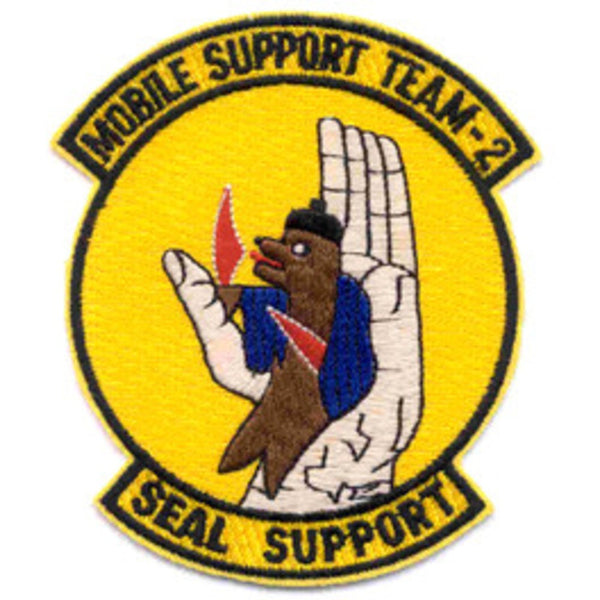 MST-2 Mobile Support Team Two Patch - Seal Support – USNavyPatch.COM
