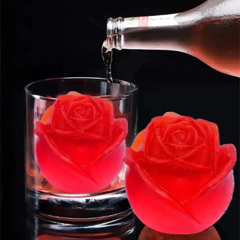 ROSE SHAPE ICE TRAY