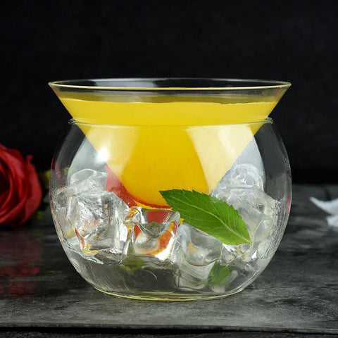 Dual Martini Glass