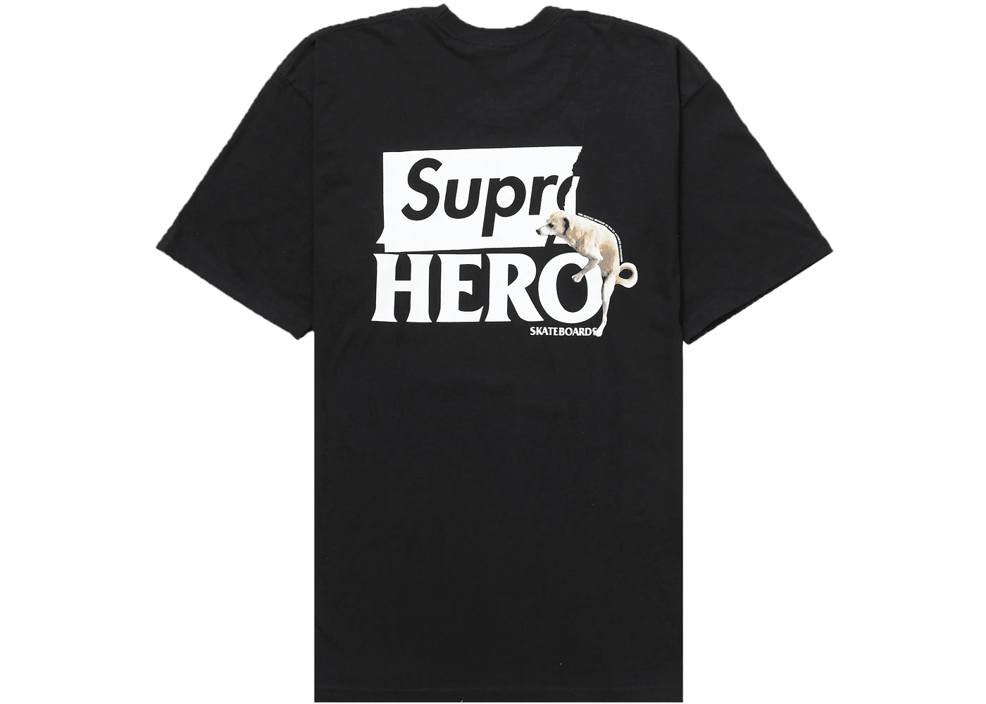 カテゴリ Supreme - supreme Antihero Dog Tee brown Sの通販 by