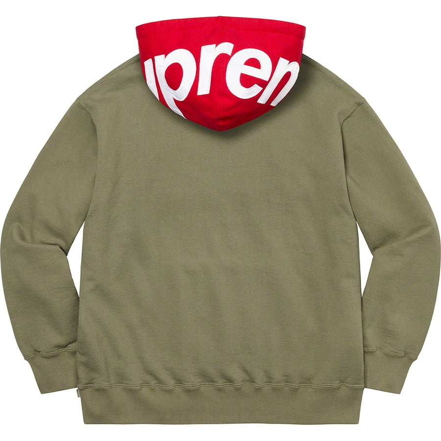 SUPREME 21FW CONTRAST HOODED SWEATSHIRT – CONCEPTSTOREHK