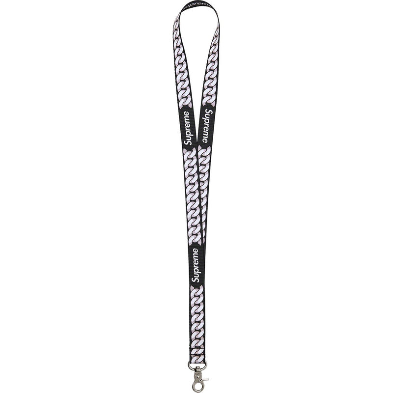 Supreme Cuban Links Lanyard Black 22ssネックストラップ - ネック