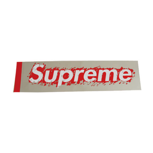 Supreme Smurfs Box Logo Sticker Set