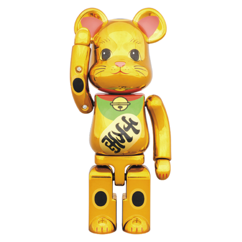 BE@RBRICK 招き猫 銀メッキ 発光 400％ – CONCEPTSTOREHK