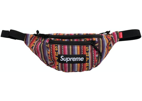 セット Supreme Woven Waist Bag & Coin Pouch