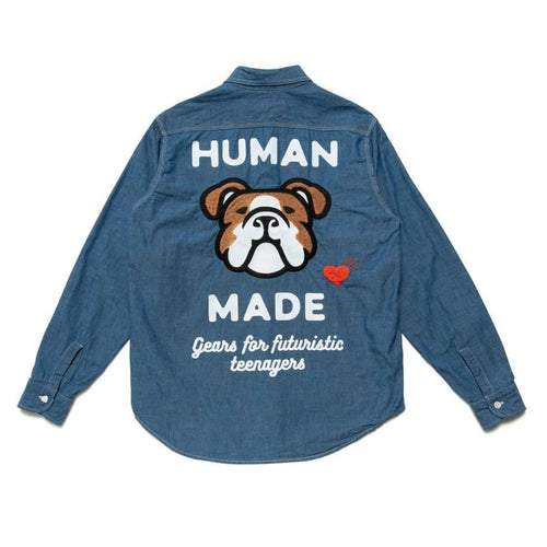 HUMAN MADE 23FW CHAMBARY L/S SHIRT(HM25SH002) – CONCEPTSTOREHK