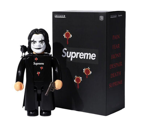 Supreme x The Crow Kubrick 100% Medicom Bearbrick