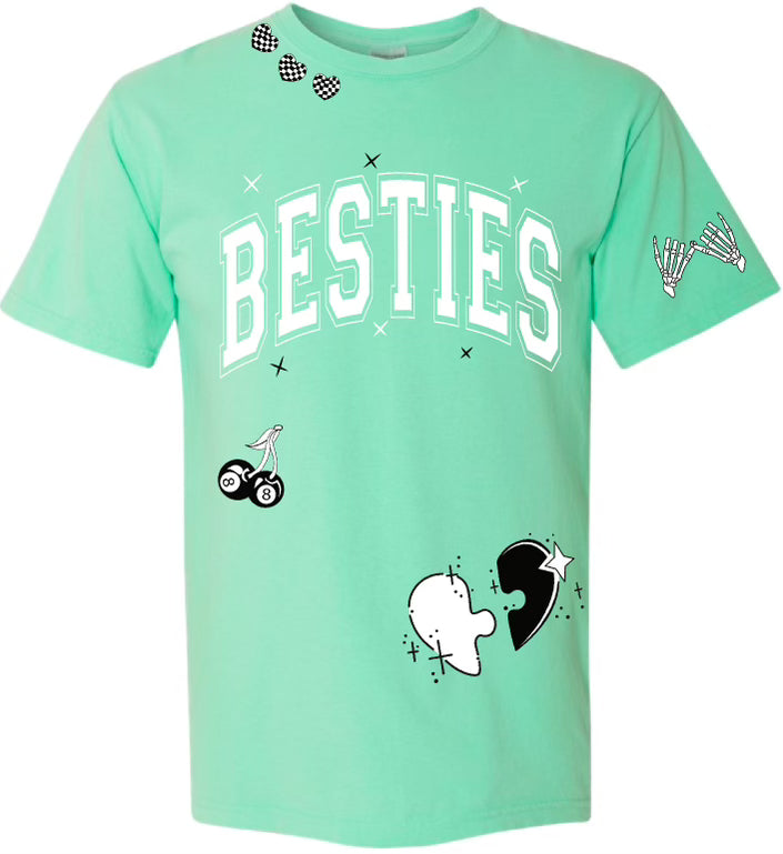 BESTIE STICKER TEE (YOUTH)