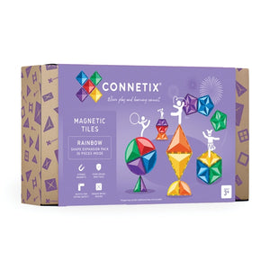 CONNETIX Rainbow Tiles - 62 Piece Set Starter Pack – Mom Loves Me