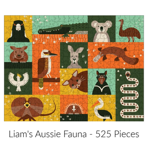 Mr Bob Puzzles | Liam's Aussie Fauna