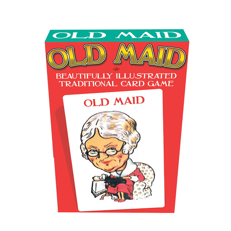 vintage whitman old maid card game