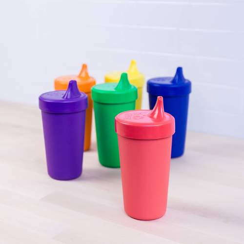 Sippy Cups w/Handles & 2 lids Plain & Shimmer – Carolina Blanks