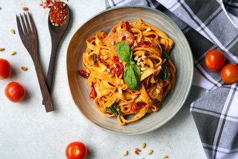 Creamy Red Pesto Pasta