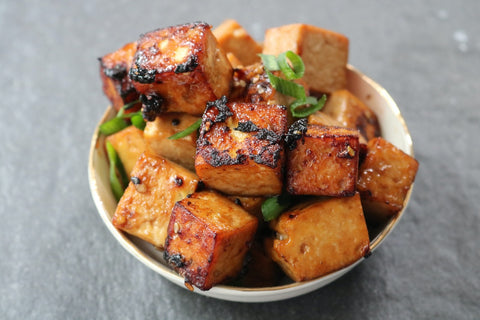 Sticky Teriyaki Tofu by Sarah Grace