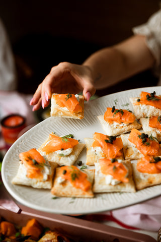 Mini Salmon Tarts Recipe