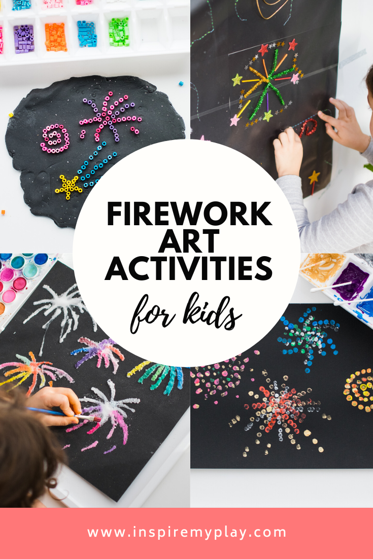 Firework Art Activities for Kids