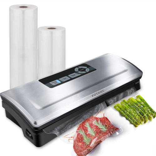 How to use Potane Hose & Canisters with VS5736 vacuum sealer 