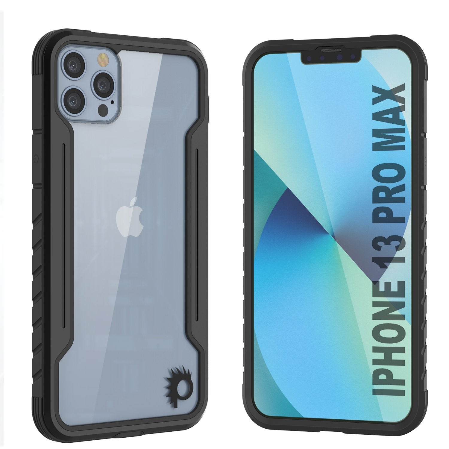 Punkcase iPhone 14 Pro Max Ravenger MAG Defense Case Protective Military Grade Multilayer Cover [Black]