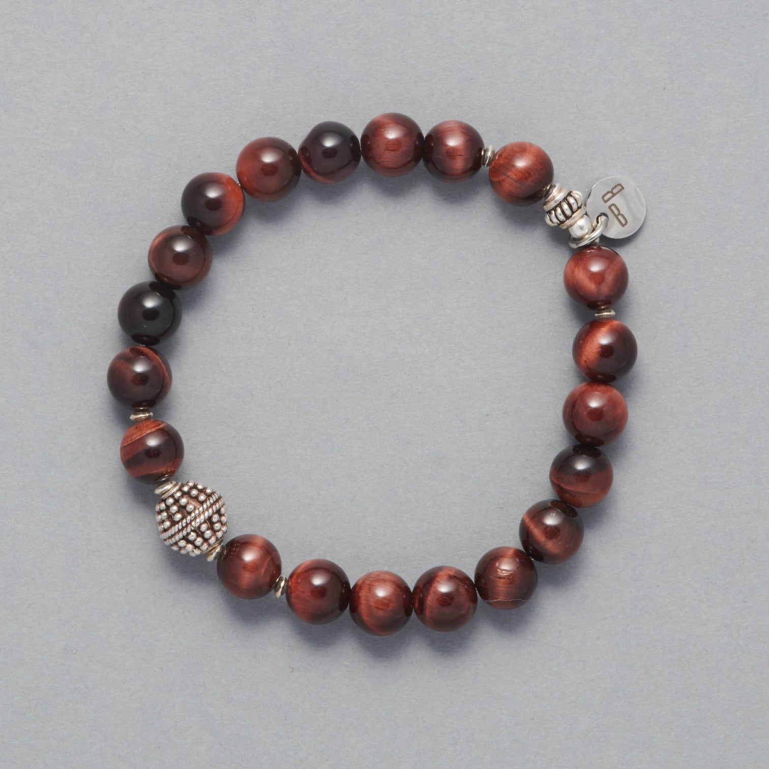 Men's Reddish Brown Wooden Bead Bracelet – Seahorsegal Designs