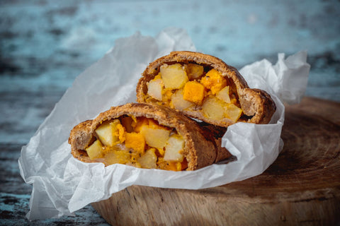 Chunki Roast veg pasty vegan