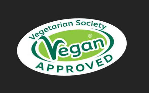 Logo to show this pasty has been approved as vegan by the vegetarian society