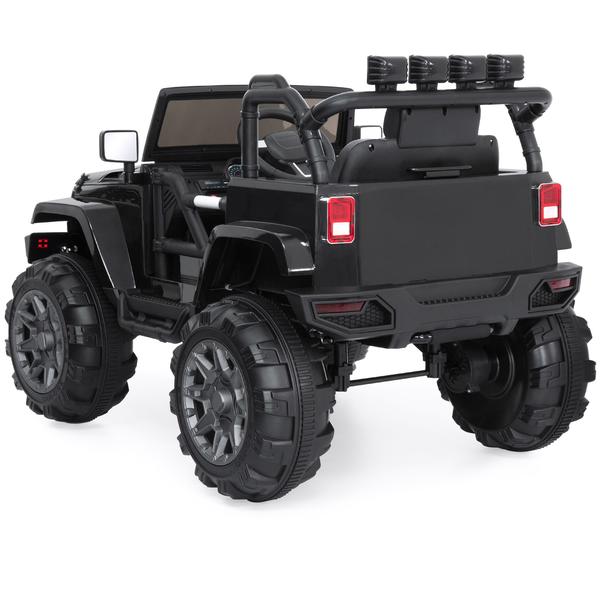 12v lifted jeep wrangler ride on