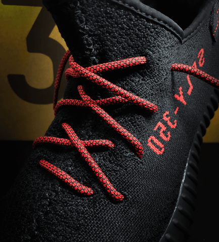 Reflective Sneaker Rope Laces for Yeezy Boost