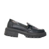 Mocasin negro para mujer 417-Z284