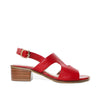 Sandalia tacon rojo para mujer A07-Z559