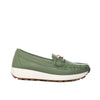 Mocasin verde para mujer 0S610-Z550