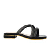 Sandalia plana negro para mujer 1005-Z562