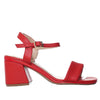 Sandalia tacon rojo para mujer 5208-1-Z132