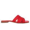 Sandalia plana rojo para mujer P398-Z84