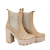 Botin beige para mujer 7020-Z347