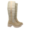 Bota beige para mujer 602-Z96