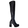 Bota negro para mujer LICRA3-Z279