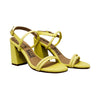 Tacon amarillo para mujer 2525-z148