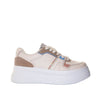 Tenis beige para mujer 166-Z273