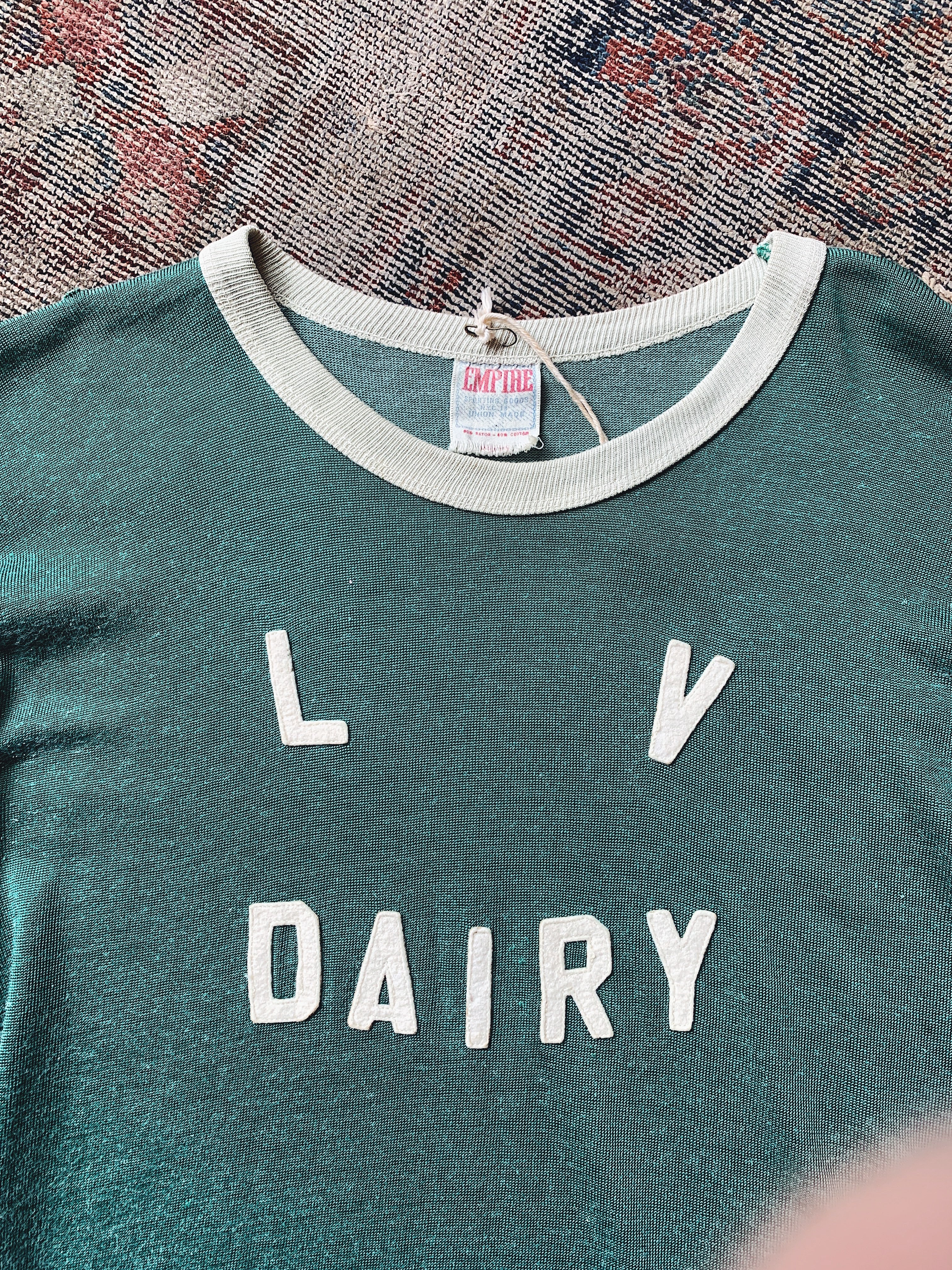 Vintage Empire Brand  LV Dairy  Jersey