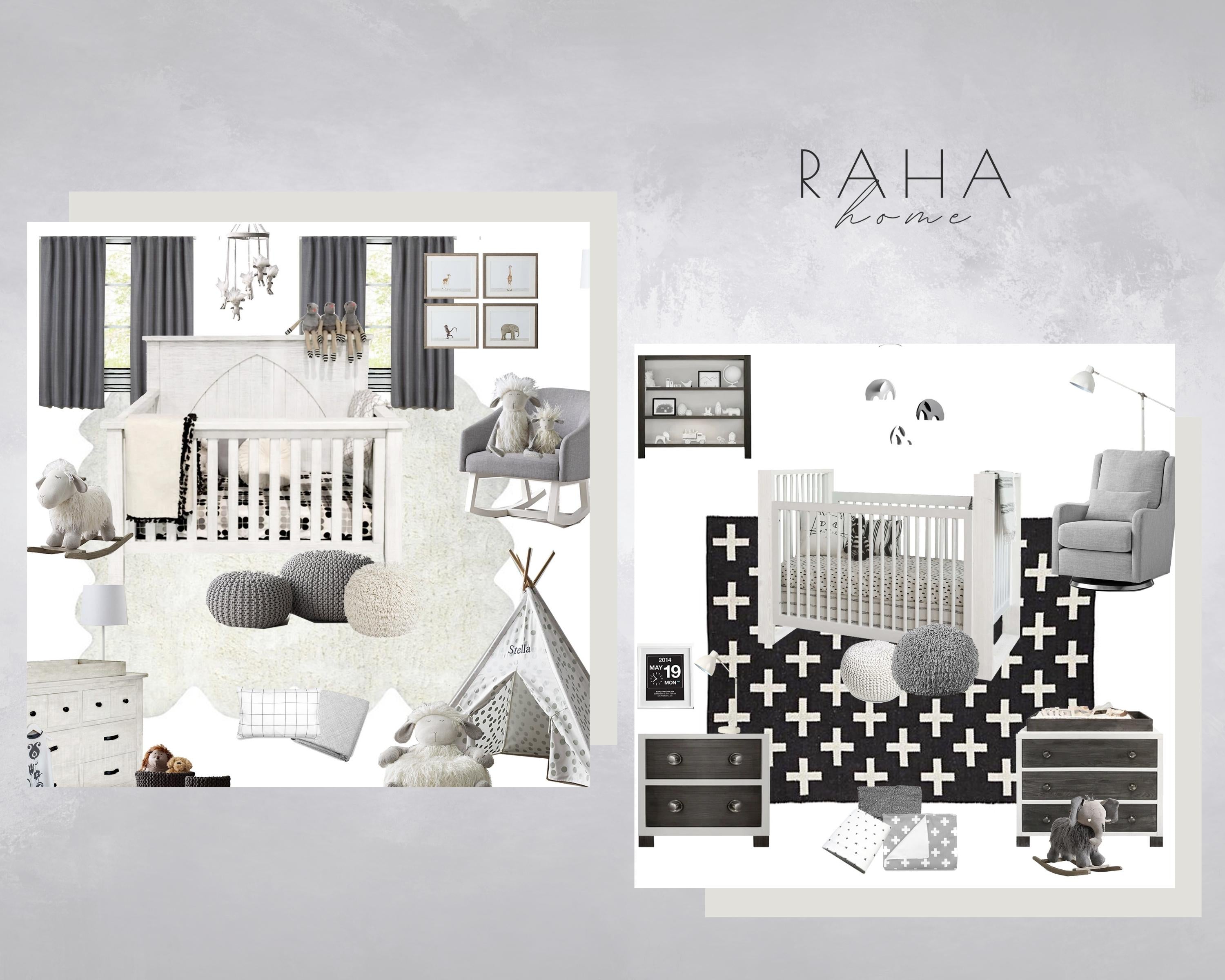 Raha Home Mood Board | Relic and True Collections at Milk Street Baby